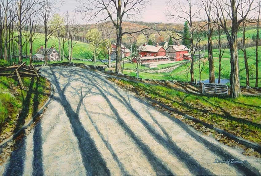 "Spring Hill Farm" 13" x 19" - Sold
