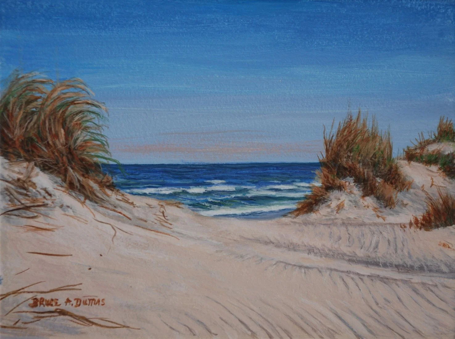 "Windy Dunes" 6" x 8" - Sold
