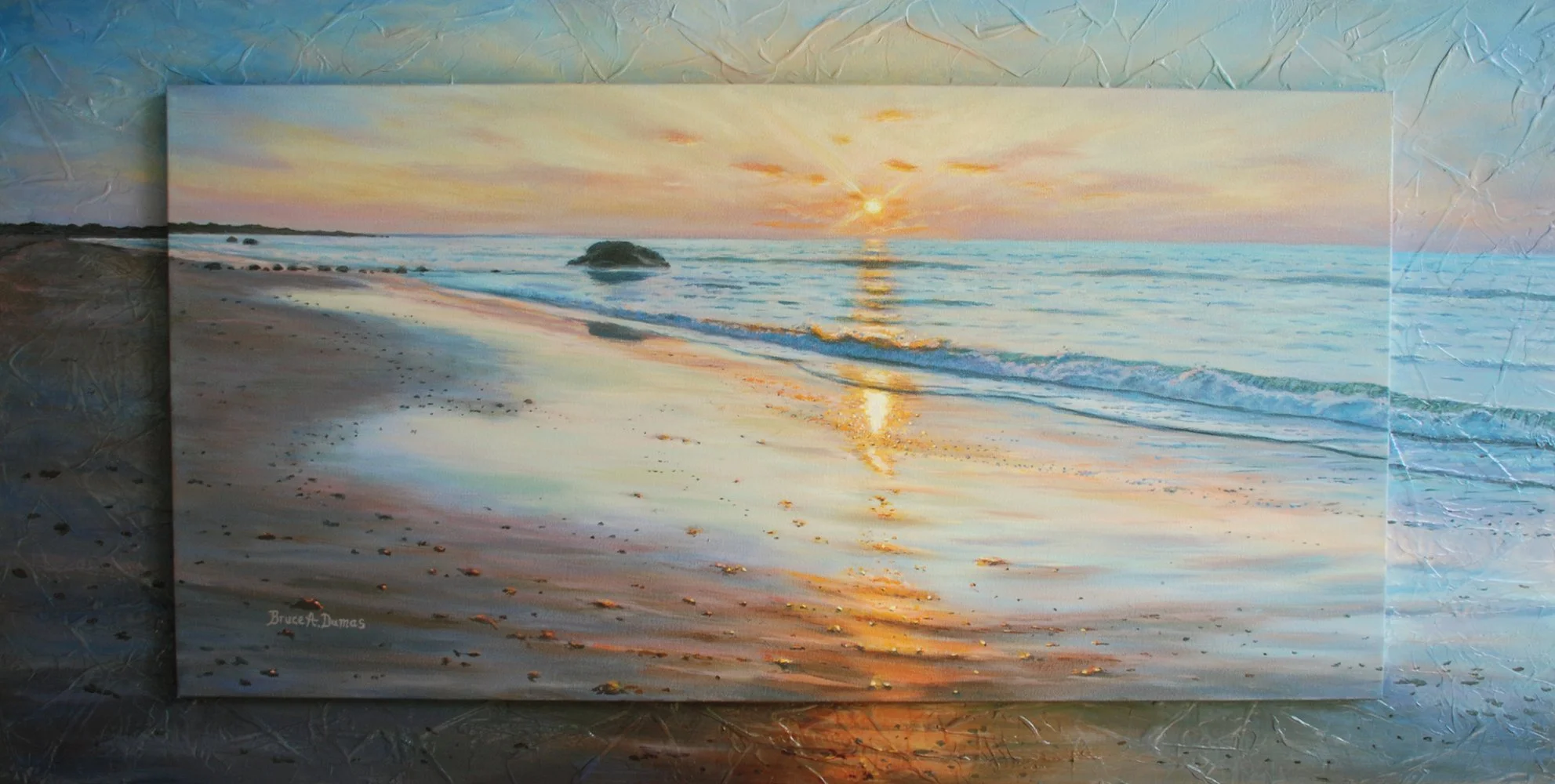 "The Awakening" 24" x 48" - Sold (Canvas on Canvas)