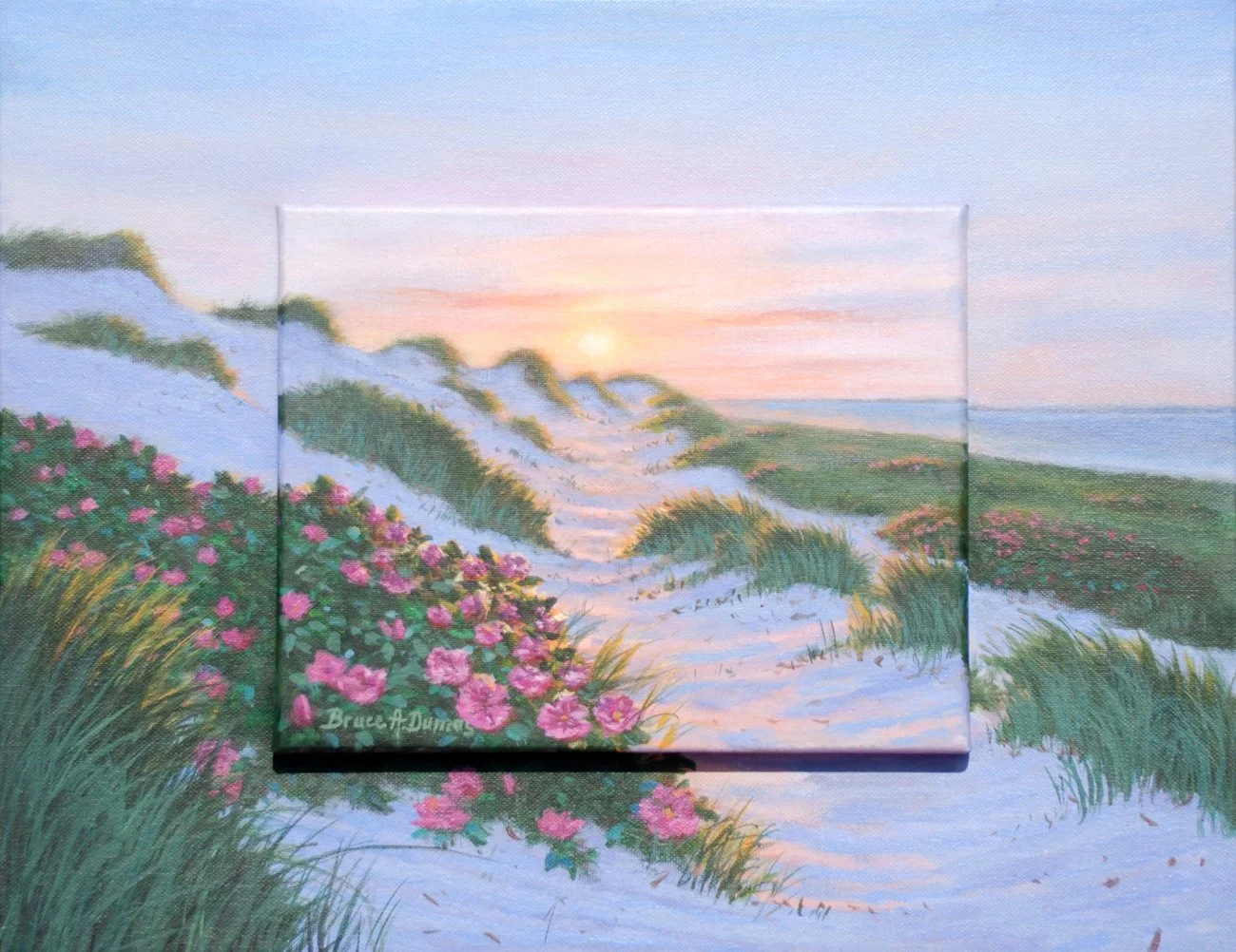 "Dreamy Dune" 14" x 18" - Sold (Canvas on Canvas)