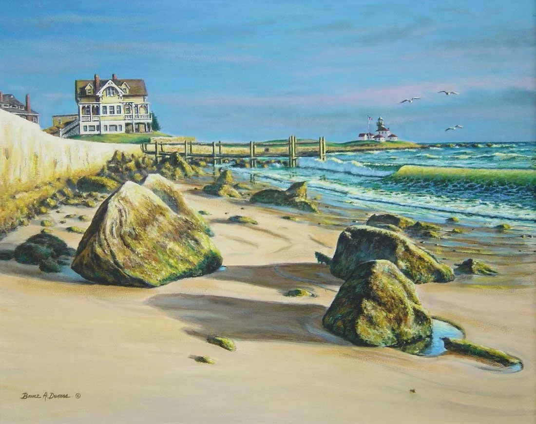 "Beach House @ Watch Hill" 16" x 20" - Sold