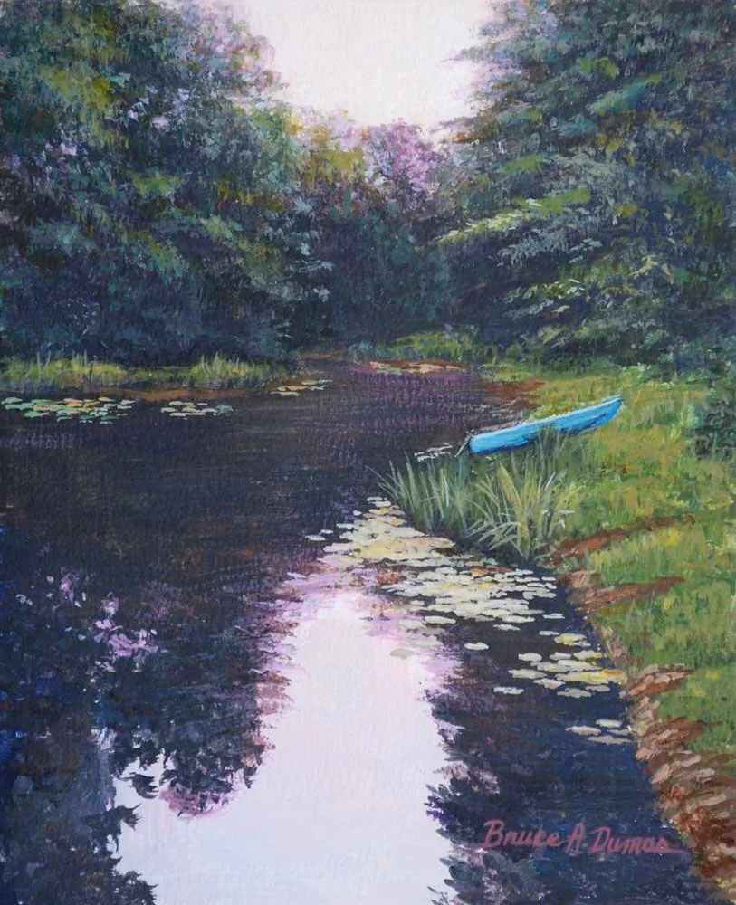 "Resting Boat"  8" x 10" - Sold