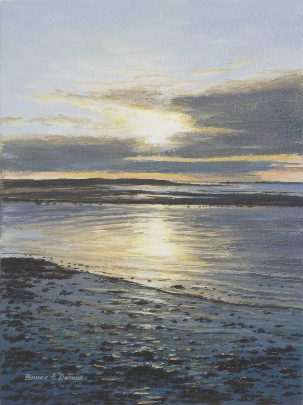 "Salt Pond @ Watch Hill" 6" x 8" - Sold