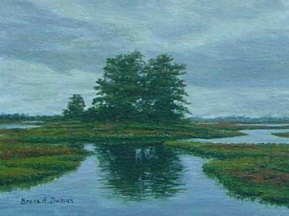 "Trustom Pond" 6" x 8" - Sold