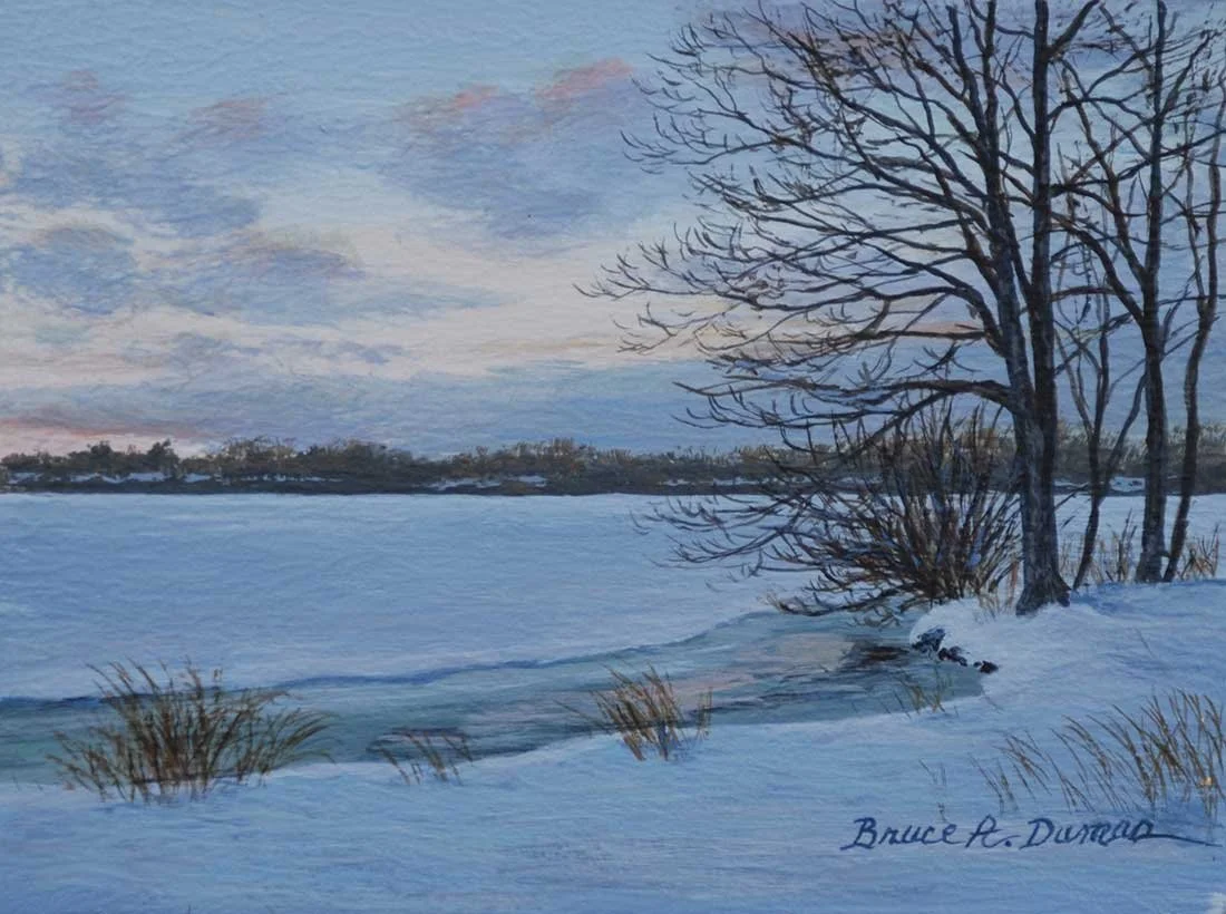 "Winter Whisper" 6" x 8" - Sold