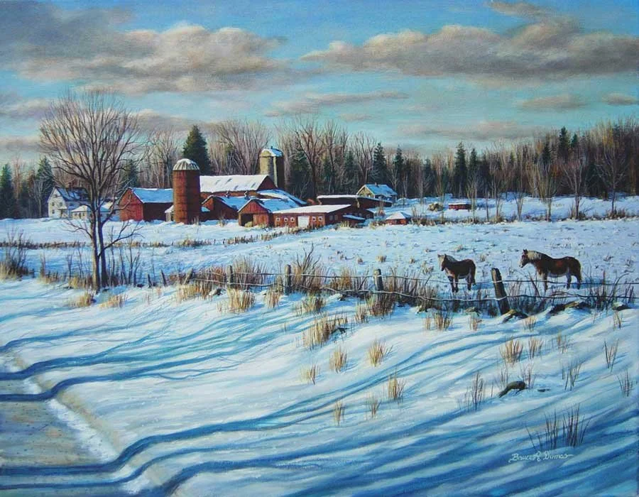 "Horsing Around" 22" x 28" - Sold