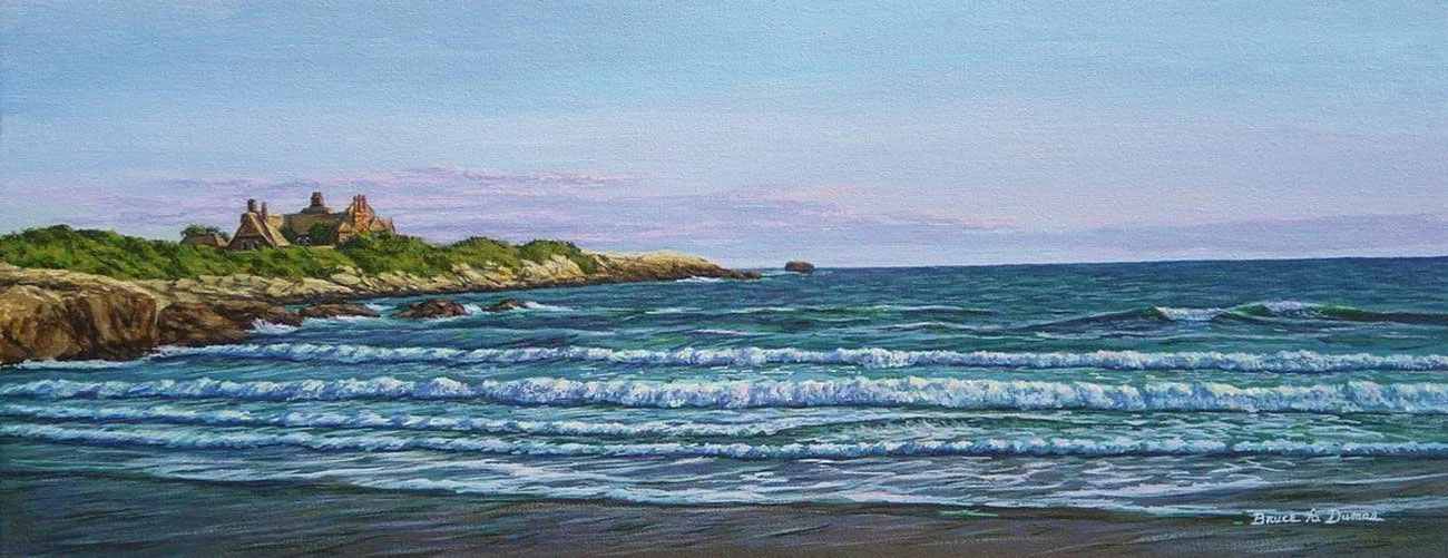 "Bailey's Beach" 10" x 24" - Sold