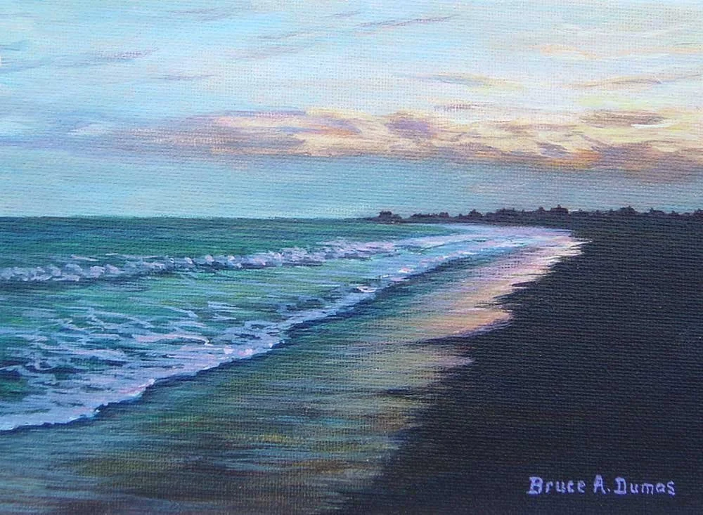 "Misquamicut Shore" 6" x 8" - Sold