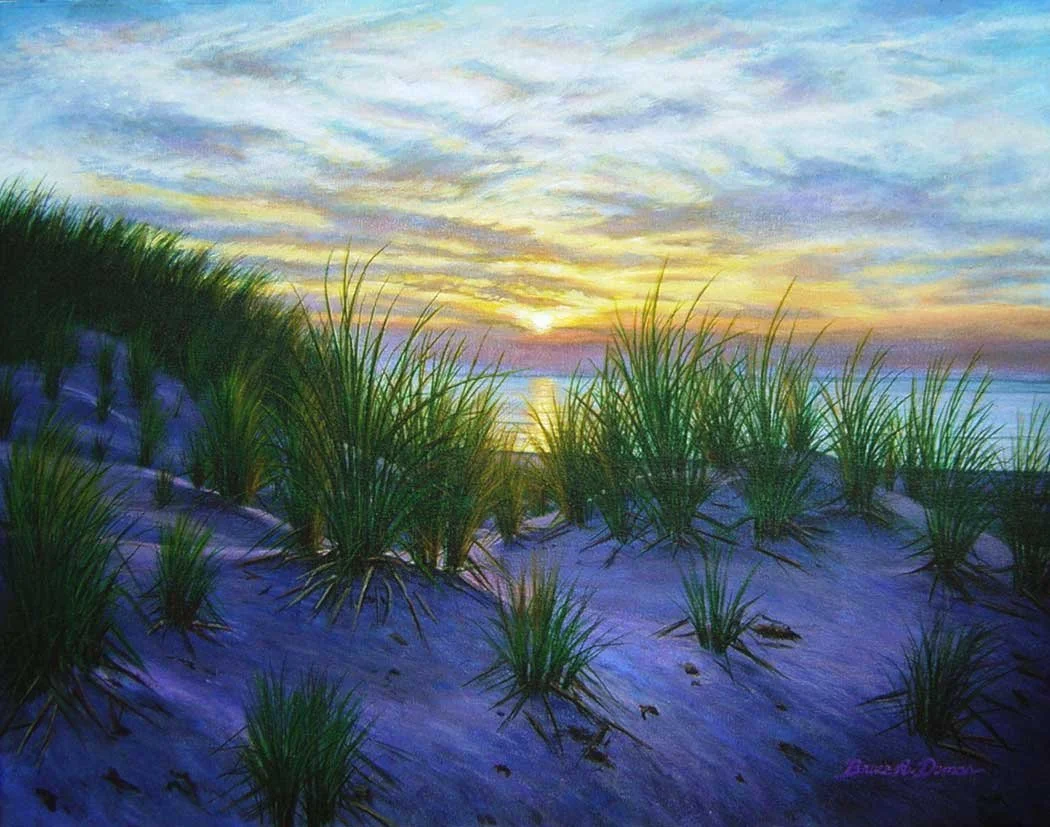 "Race Point Dune Sunset" 22" x 28" - Sold