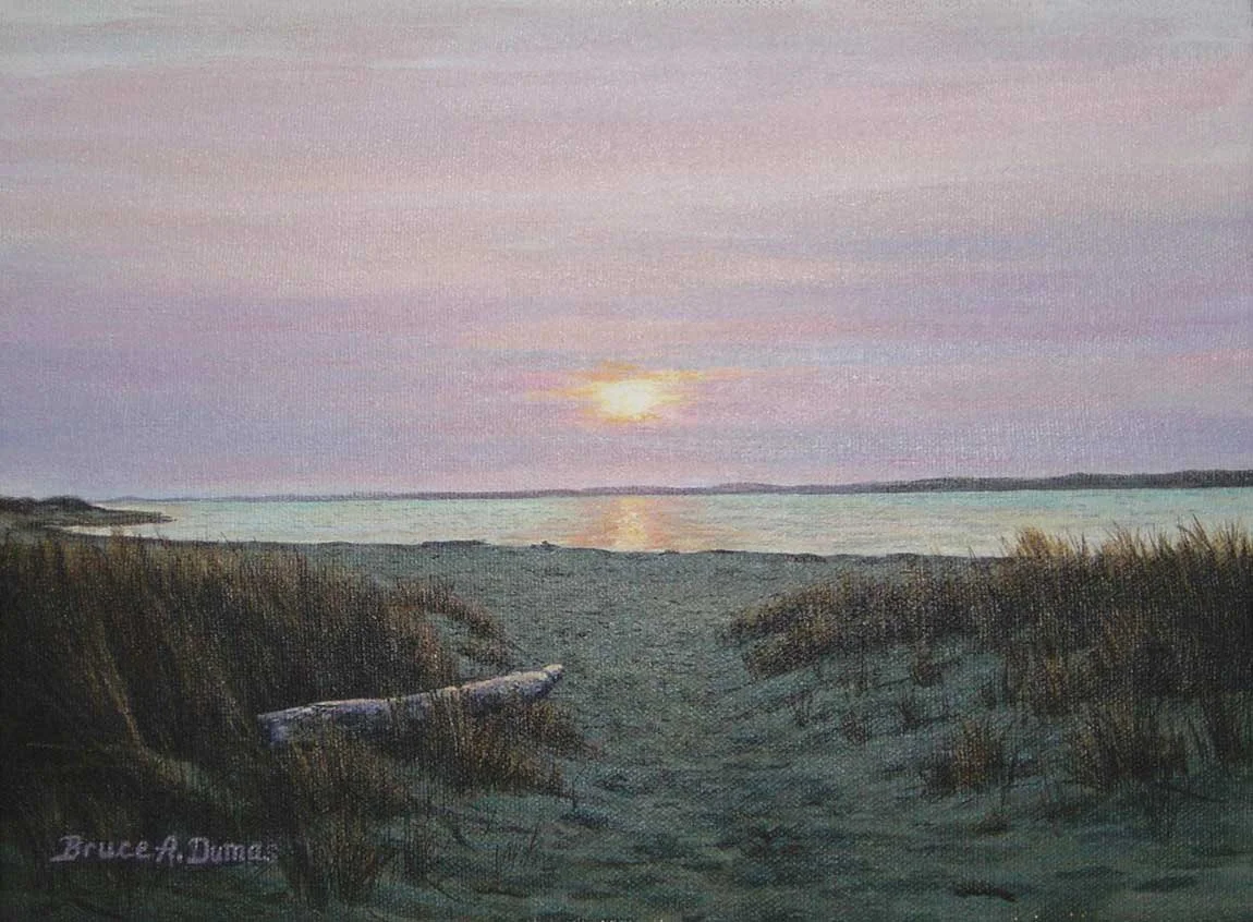 "Restful Shore" 9" x 12" - Sold