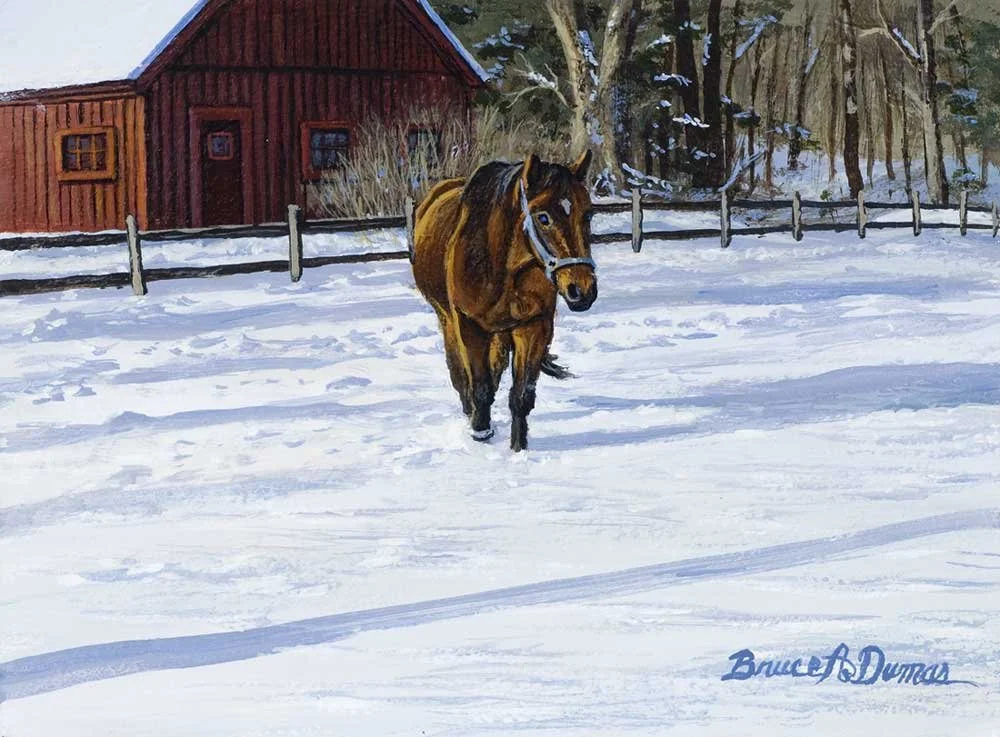 "Afternoon Stroll" 6" x 8" - Sold