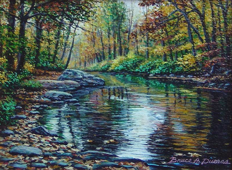 "Shades of Autumn" 6" x 8" - Sold