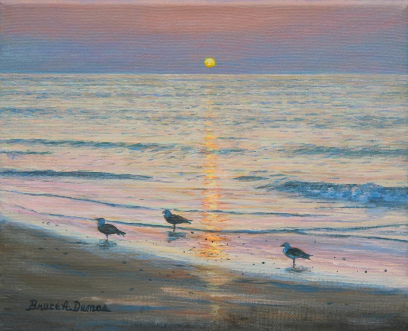 "First Light II" 8" x 10" - Sold