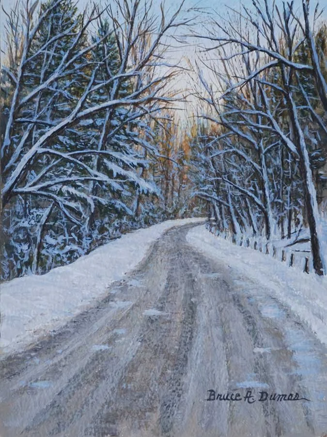 "Winter Woods" 6" x 8" - Sold