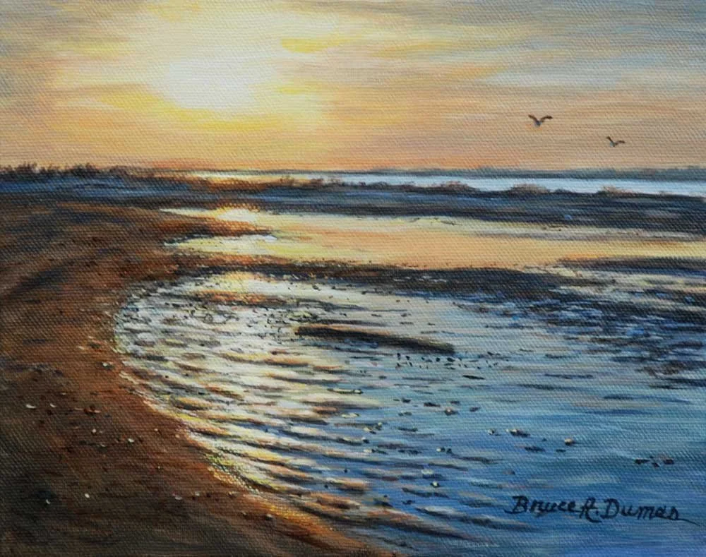 "Quiet Waters" 7" x 8.5" - Sold