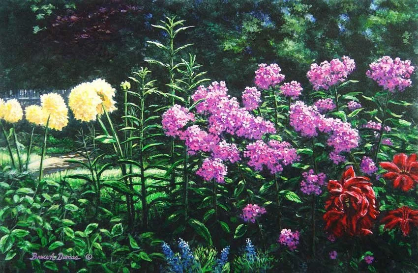 "Ravens' Garden" 12" x 18" - Sold
