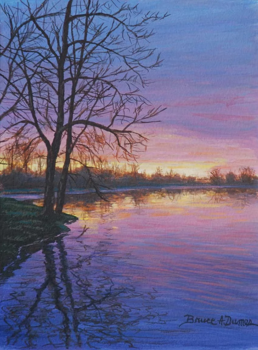 "Twilight" 6" x 8" - Sold