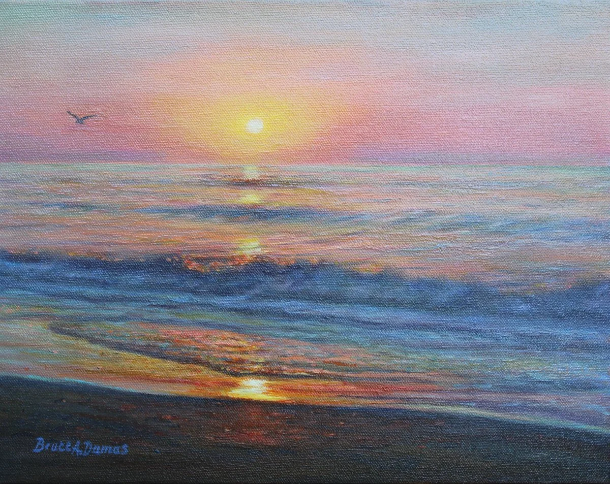 "Calm Sunrise" 11 x 14" - Sold