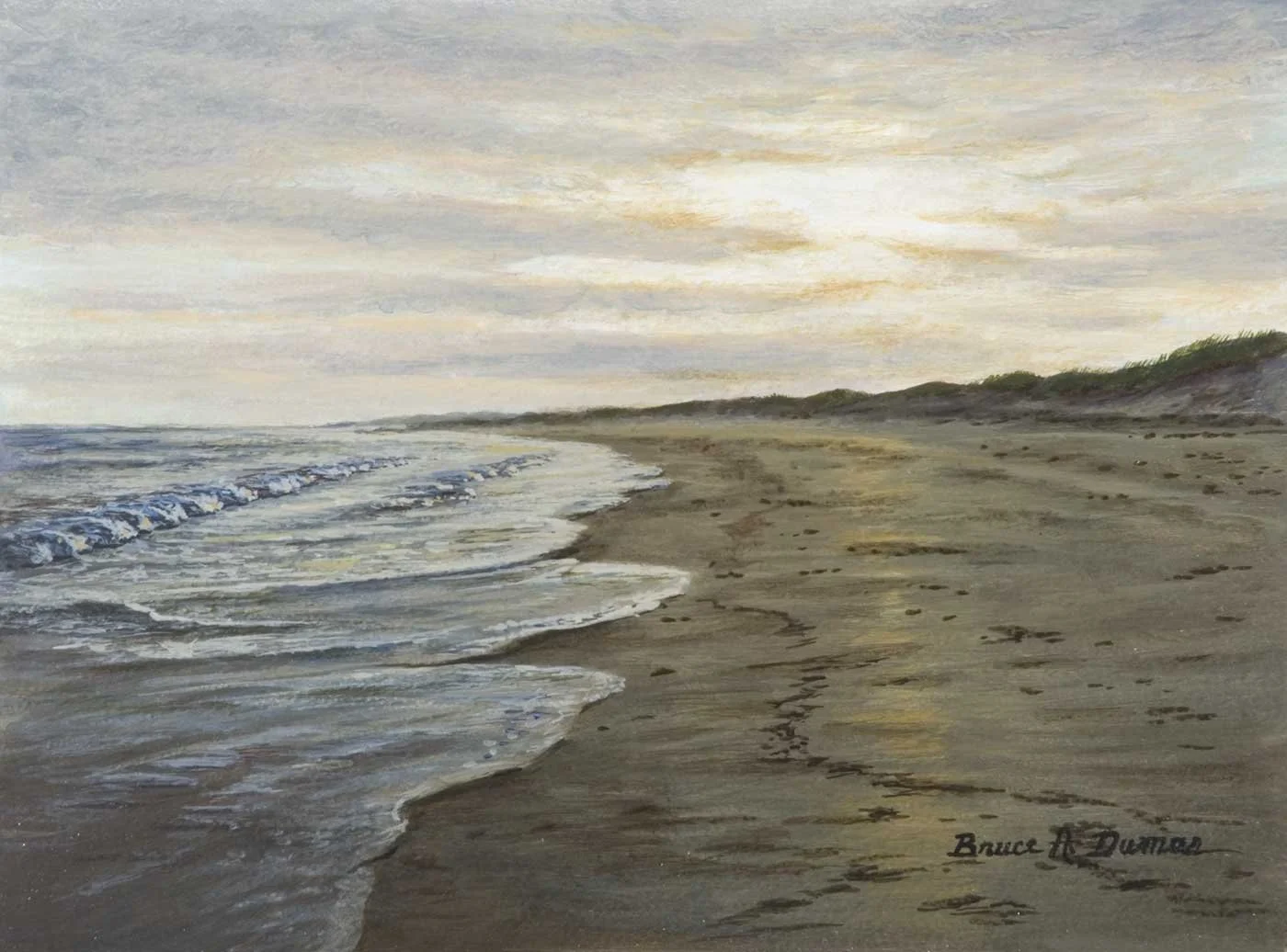 "Napa Tree Point Walk" 6" x 8" - Sold