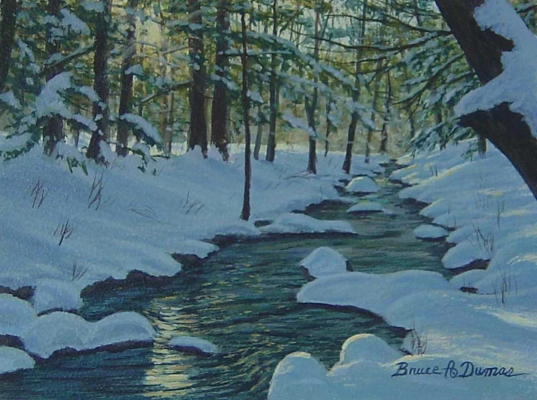 "Winter Wonderland" 6" x 8" - Sold