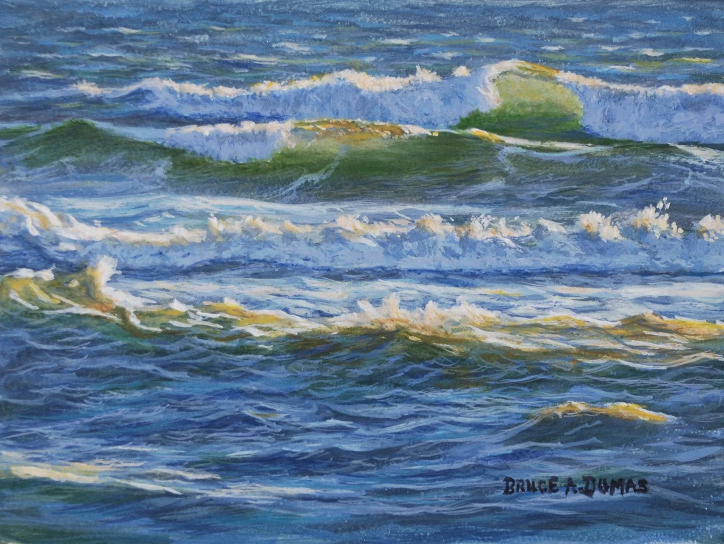 "Wild Water" 6" x 8" - Sold