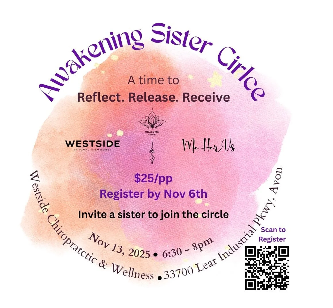 We are honored to provide a space for wellness related events✨

As the pace of the year begins to quicken and the holiday season draws near, Adriana Leone with Unalome Yoga invites you to pause&hellip; to breathe&hellip; and to reconnect with yoursel
