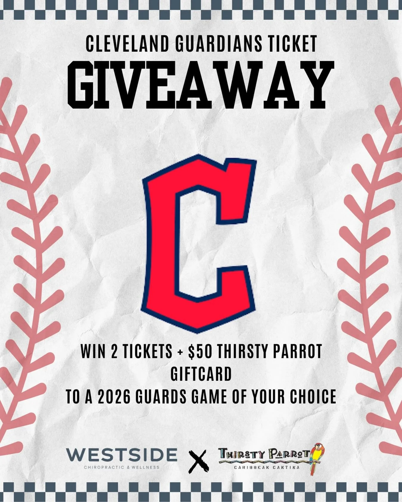 ⚾️🔥 GIVEAWAY TIME, CLEVELAND 🔥⚾️

Baseball season is BACK and we&rsquo;re celebrating the only way we know how&hellip; with a giveaway you actually want 👏

We&rsquo;ve teamed up with our friends at Thirsty Parrot 🦜 to hook up one lucky winner wit