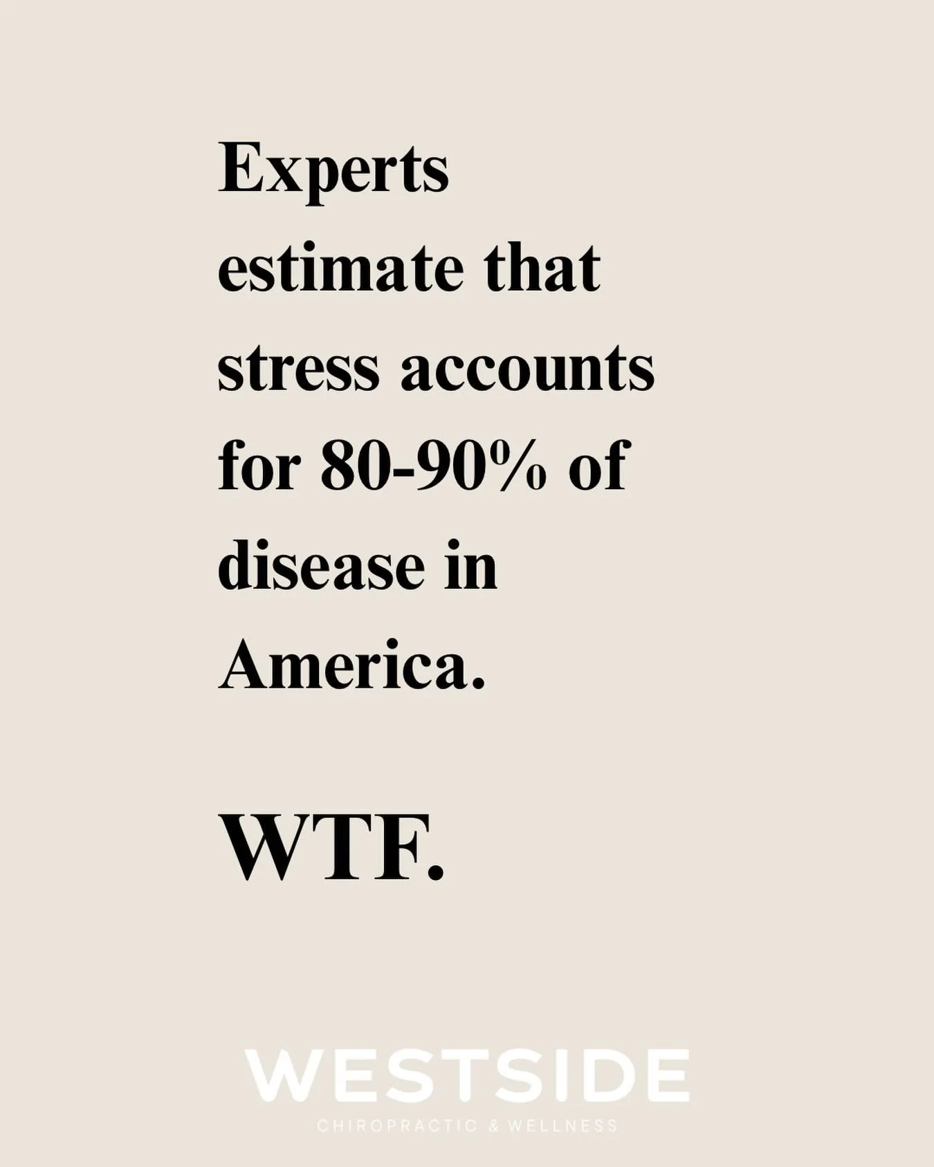 Stress isn&rsquo;t just in your head&hellip; it&rsquo;s in your body.

Chronic stress =
🚨 Inflammation
🚨 Poor sleep
🚨 Hormone chaos
🚨 Pain, tension, fatigue

And we act like it&rsquo;s normal.

Here&rsquo;s the truth:
You can&rsquo;t out-hustle a