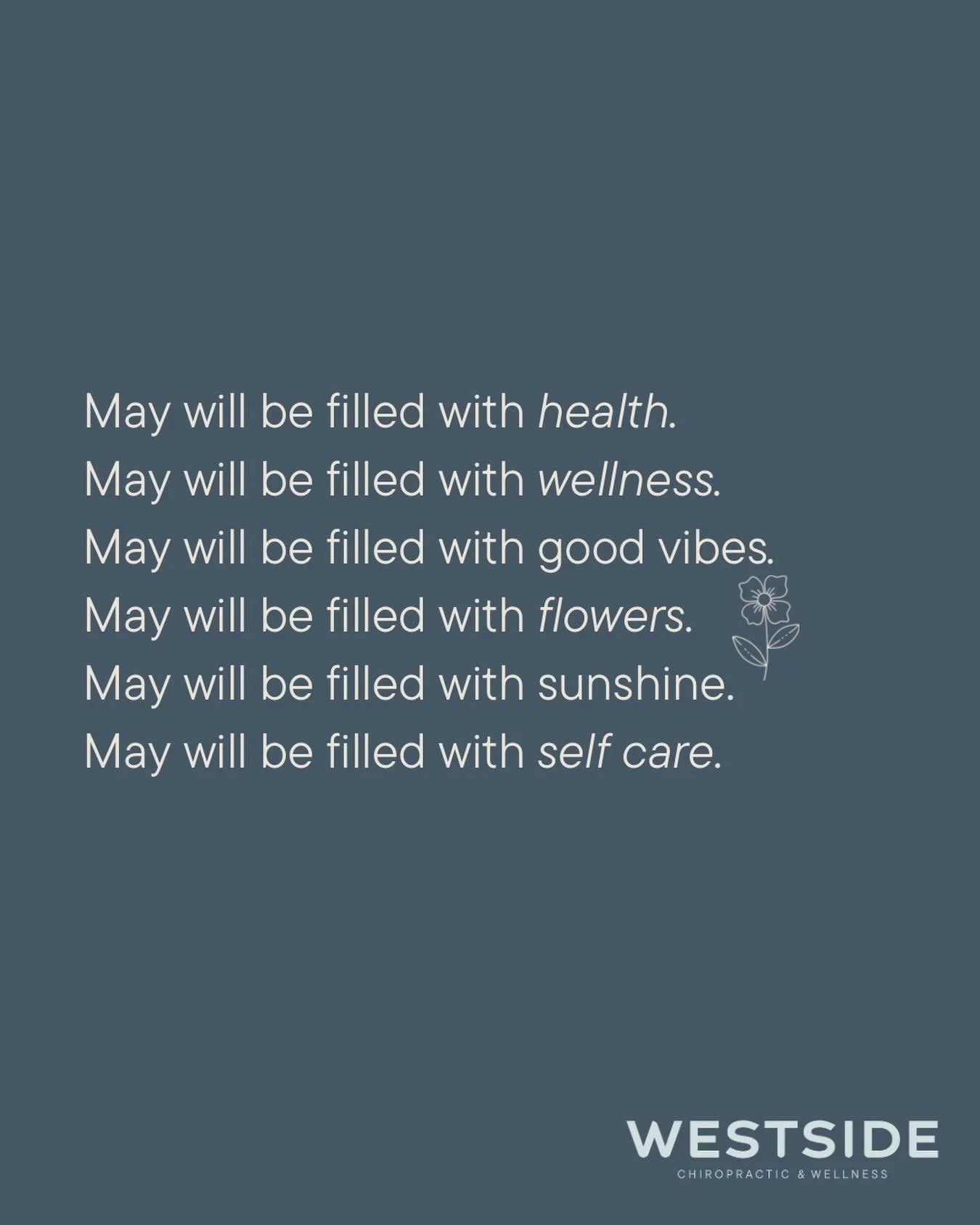 It's gonna be MAY! ☀️💐