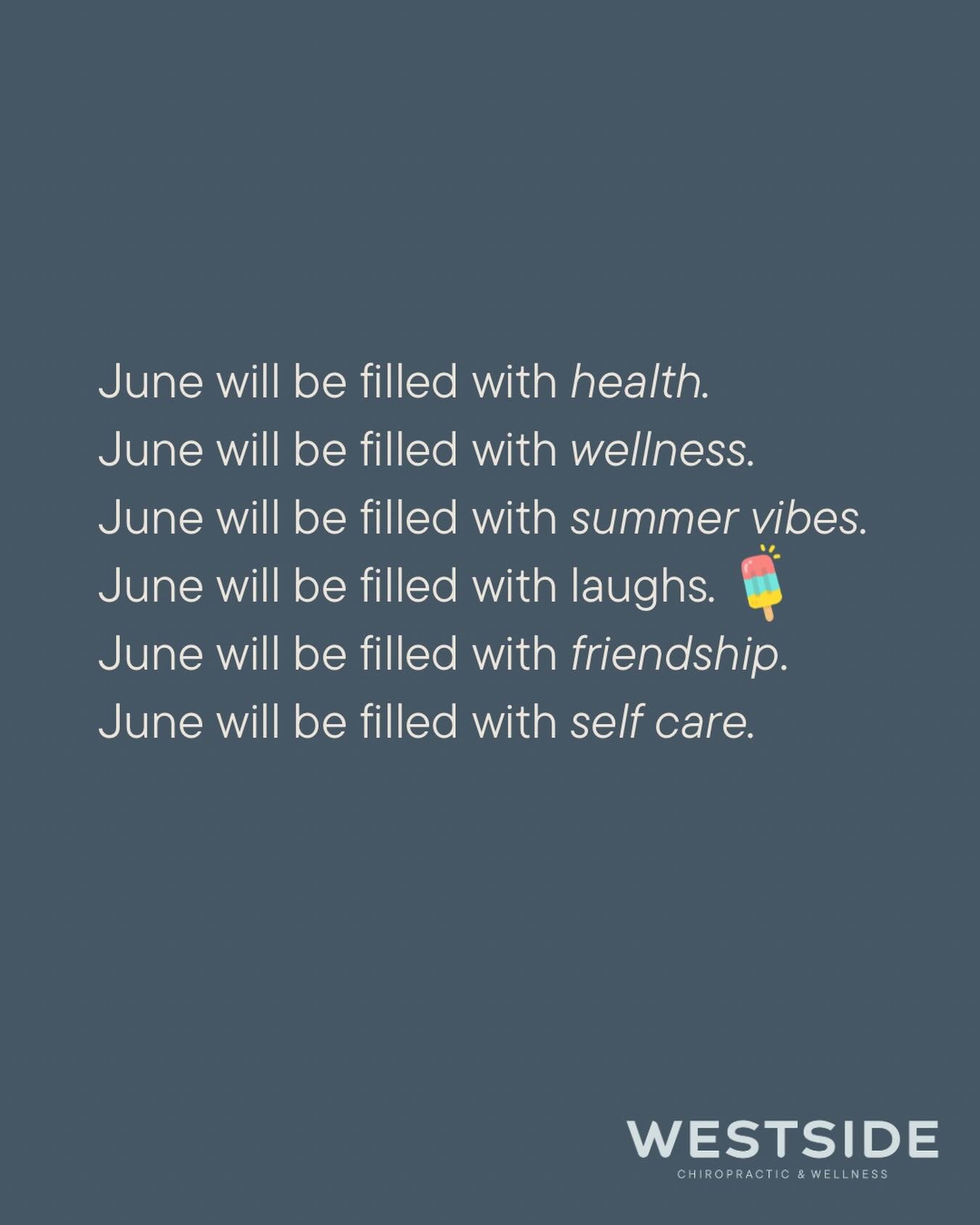 June😎☀️ We're excited to see you!