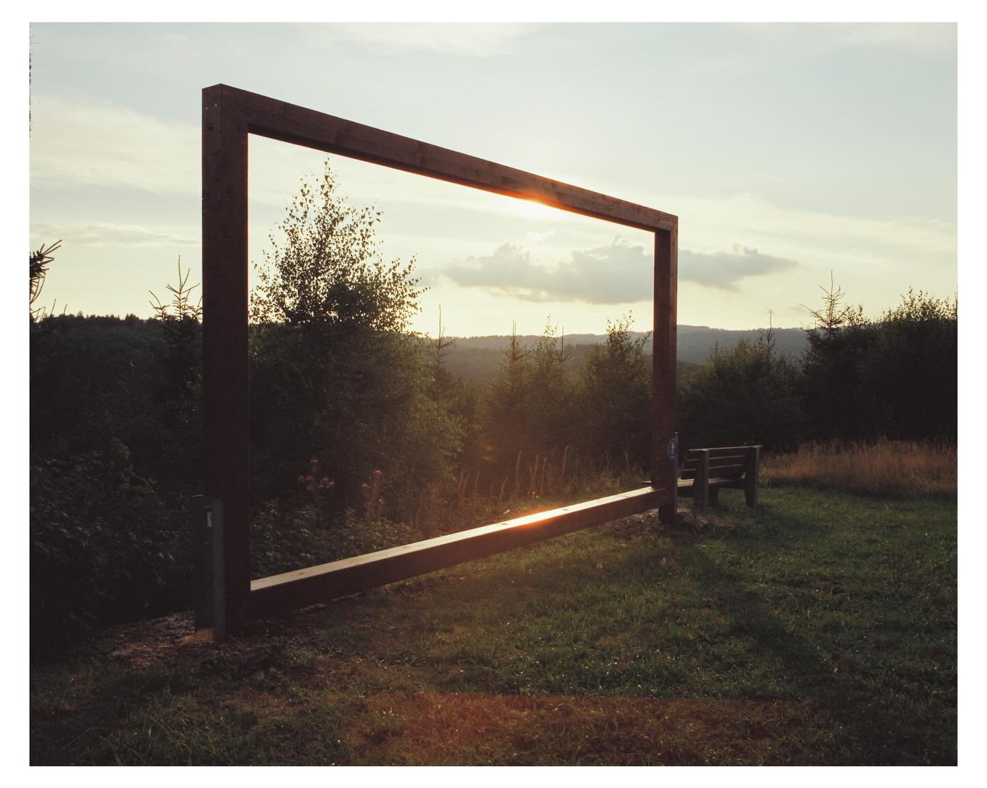 hike in the woods.

📷 Mamiya RB67 Pro-S
🔎 Mamiya Sekor C 65mm 1:3.8
🎞️ @cinestillfilm 400D 
🔬 @labor.brell 

I took these during a 2-day solo hike near Winterberg in September. The &bdquo;Frame&ldquo; was labeled as &bdquo;Panorama Frame&ldquo; b