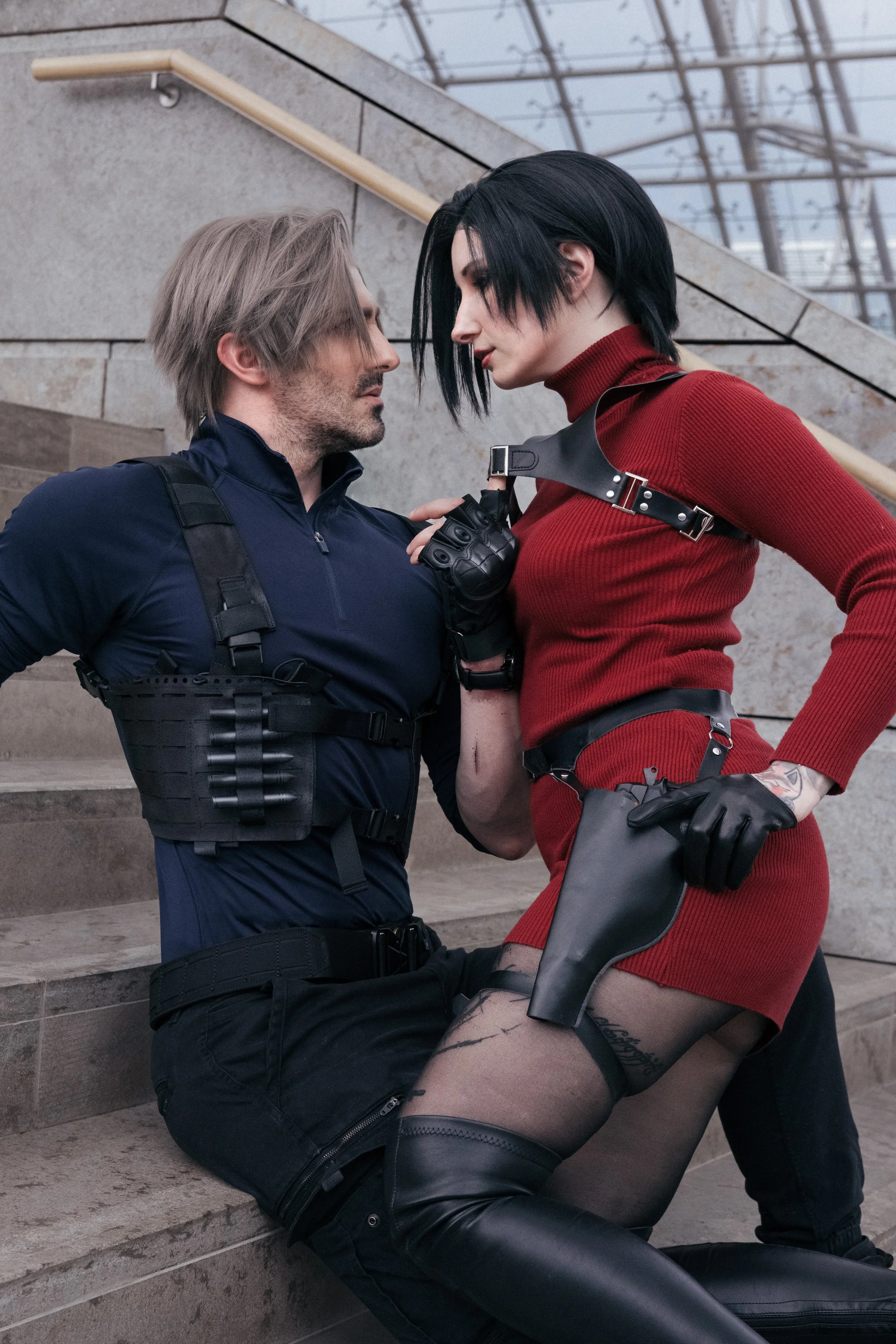 Leon & Ada - @sebastian_cosplay & @itsrikku_