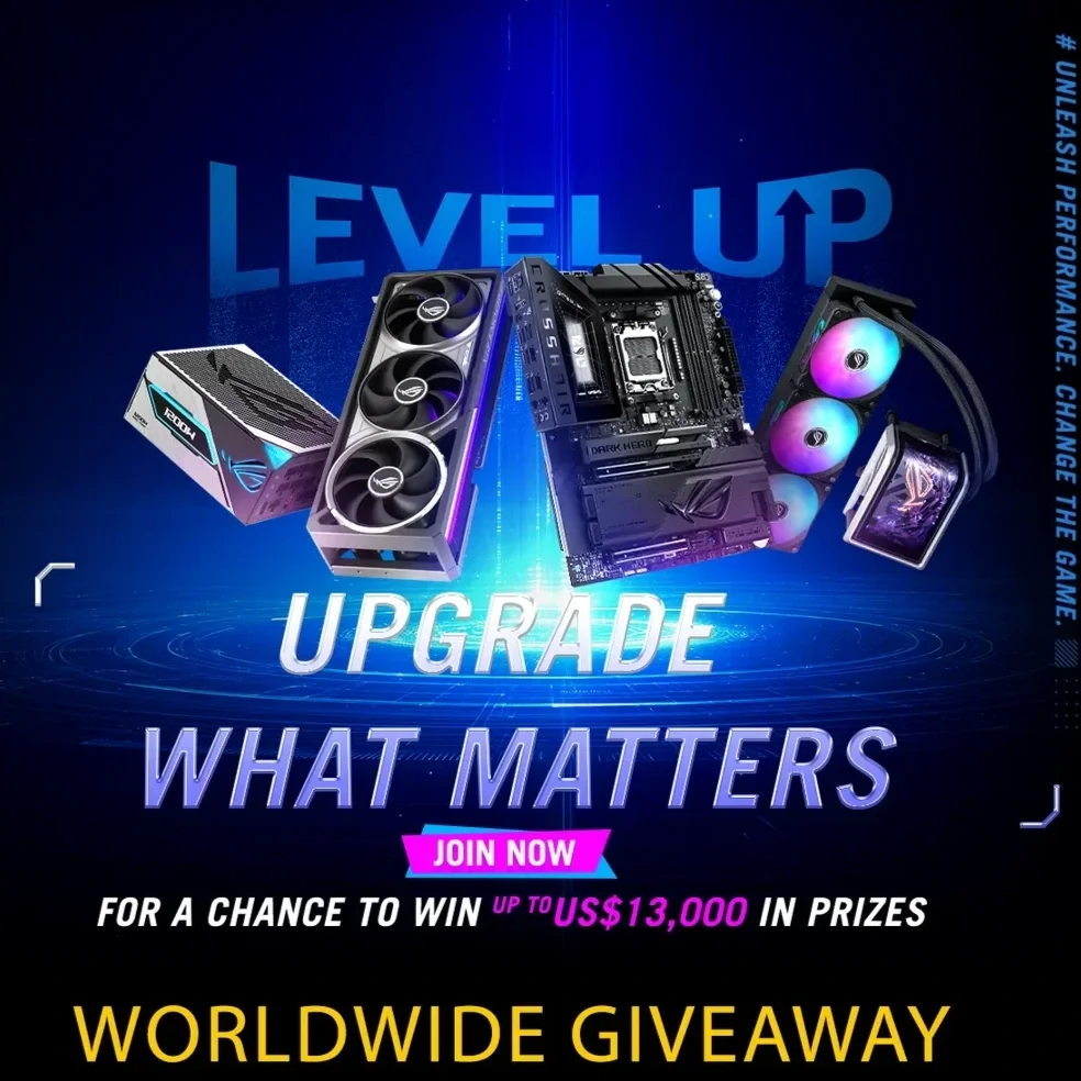 WORLDWIDE GIVEAWAY - upgrade what matters