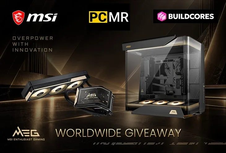 WORLDWIDE GIVEAWAY - MSI X PCMR X BUILDCORES