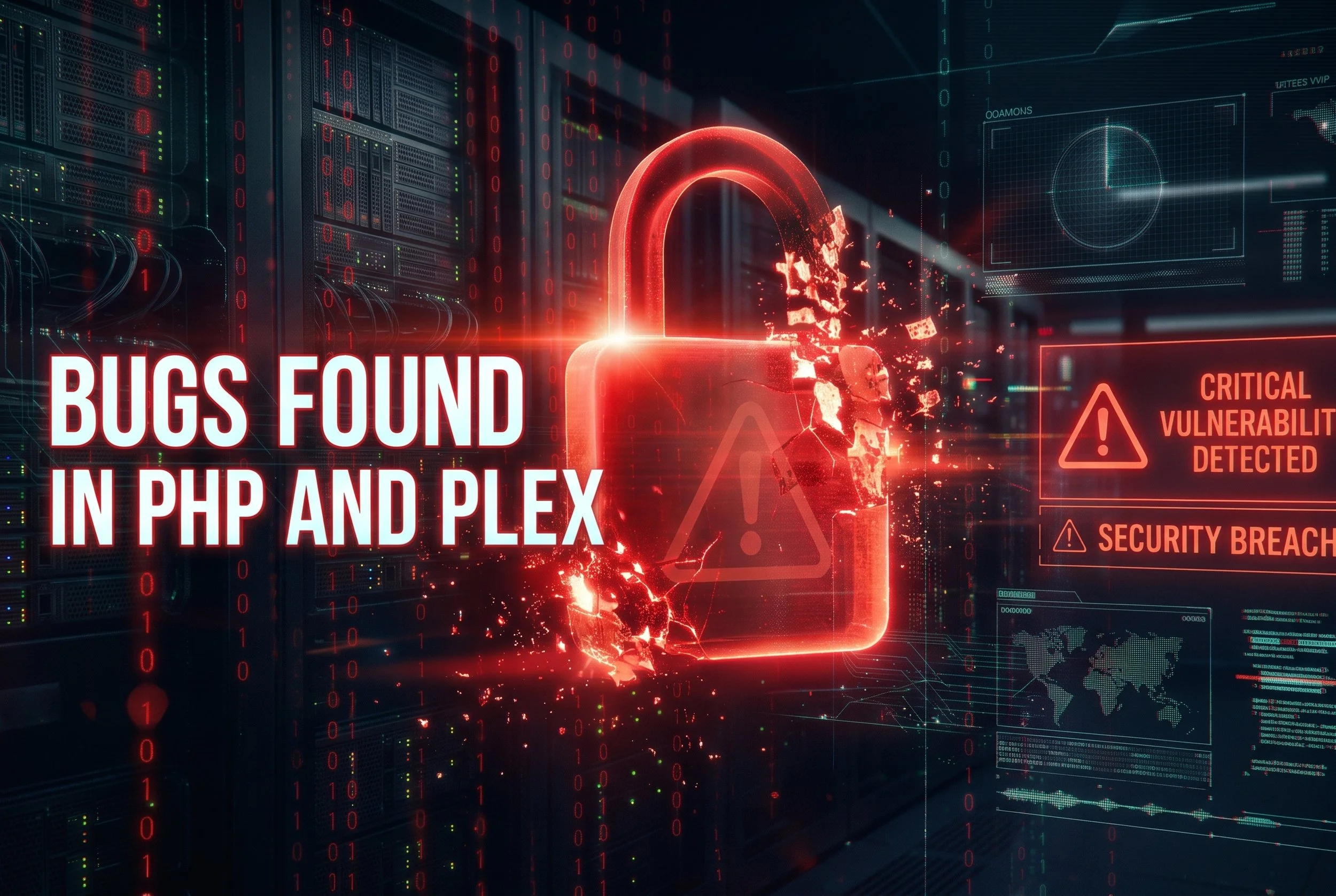 PSA: Severe RCE bugs found in PHP and Plex, and TLS intermediate certs compromised.