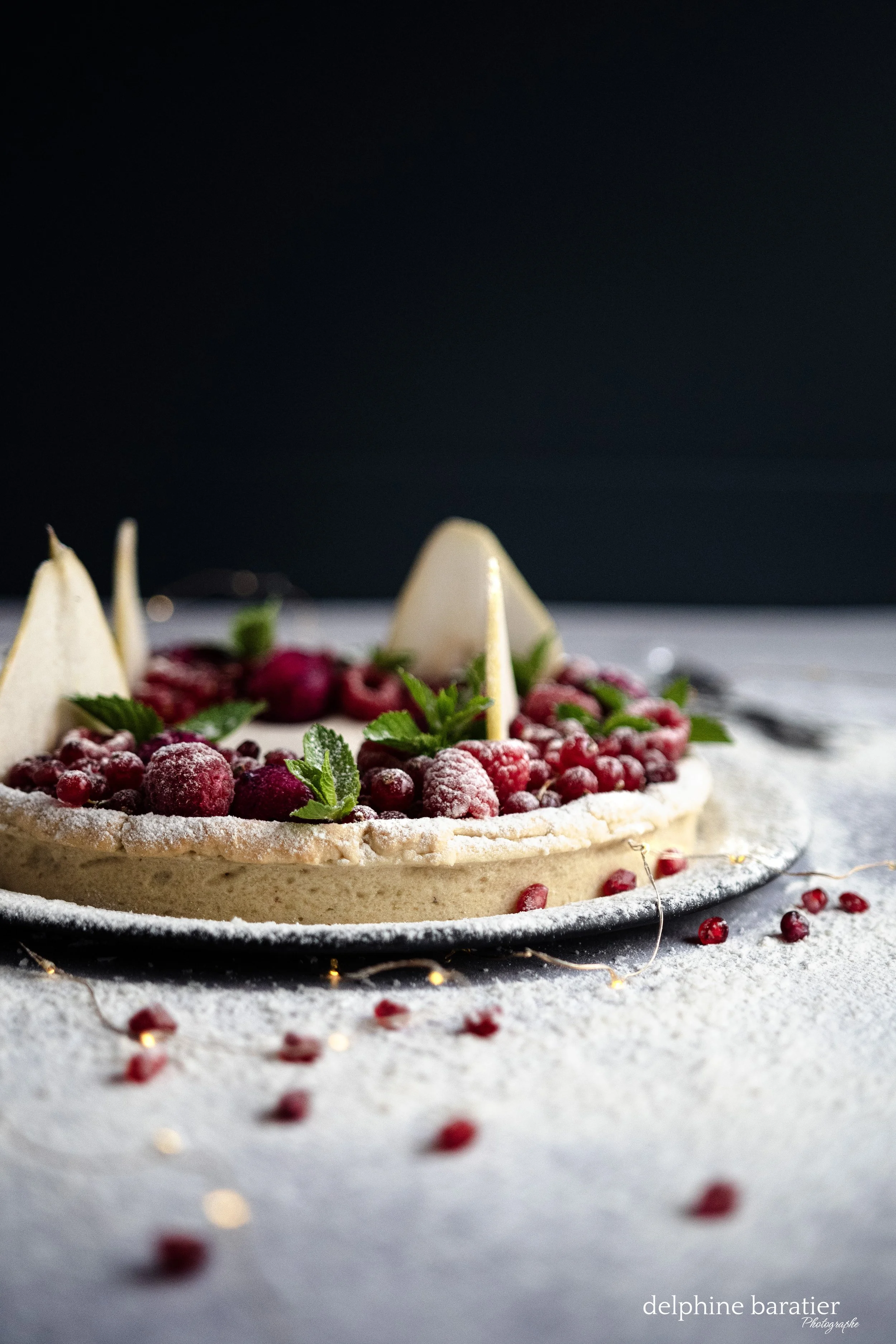 Tarte de Noël façon cheesecake vegan - Delphine Baratier Photo.jpg