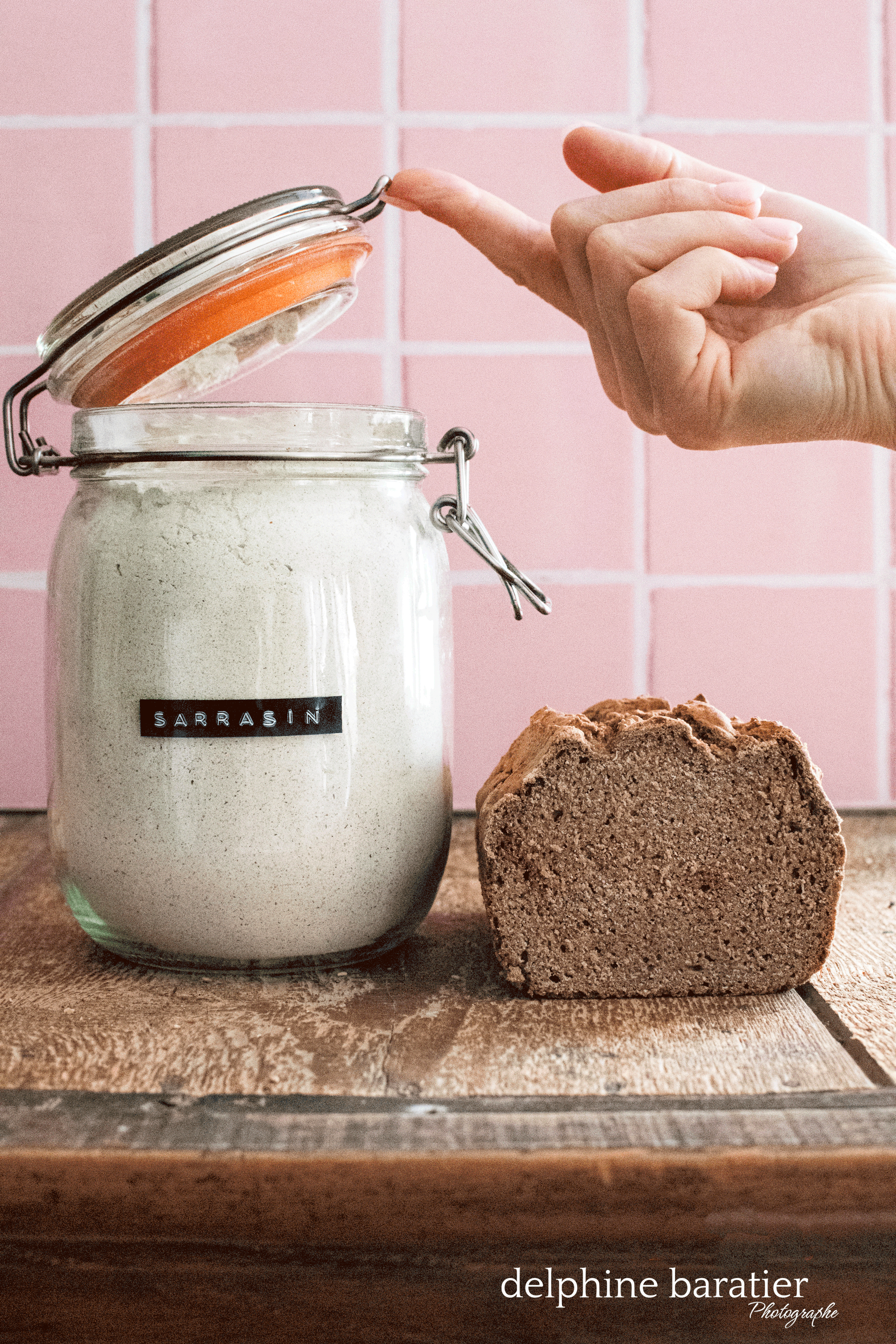 Pain sarrasin sans gluten - Delphine Baratier Photo