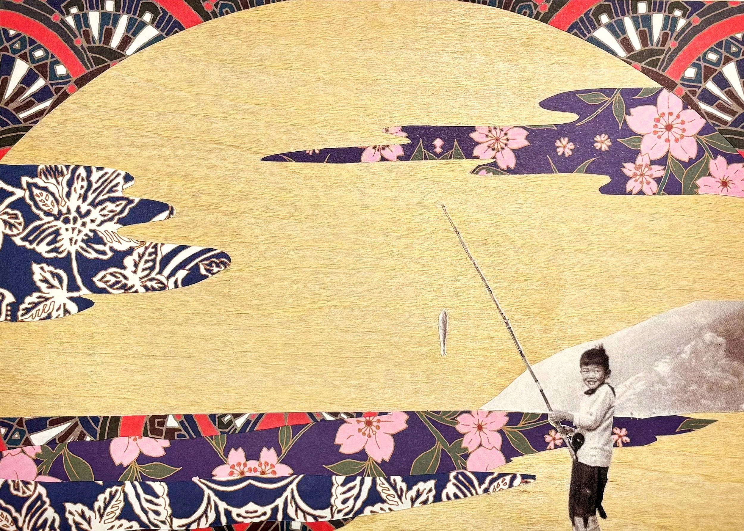 Collage on Panel