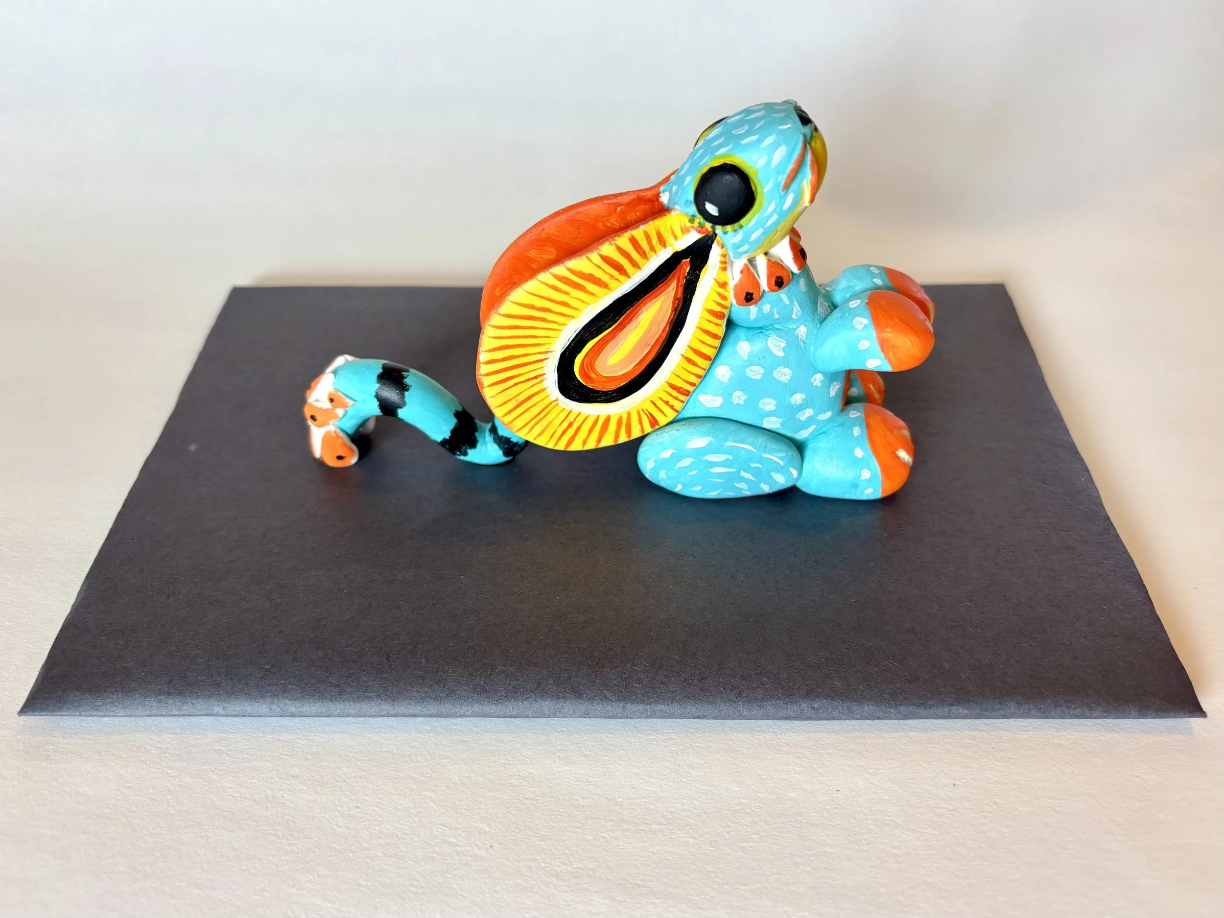 Alebrije with Modeling Clay and Acrylic