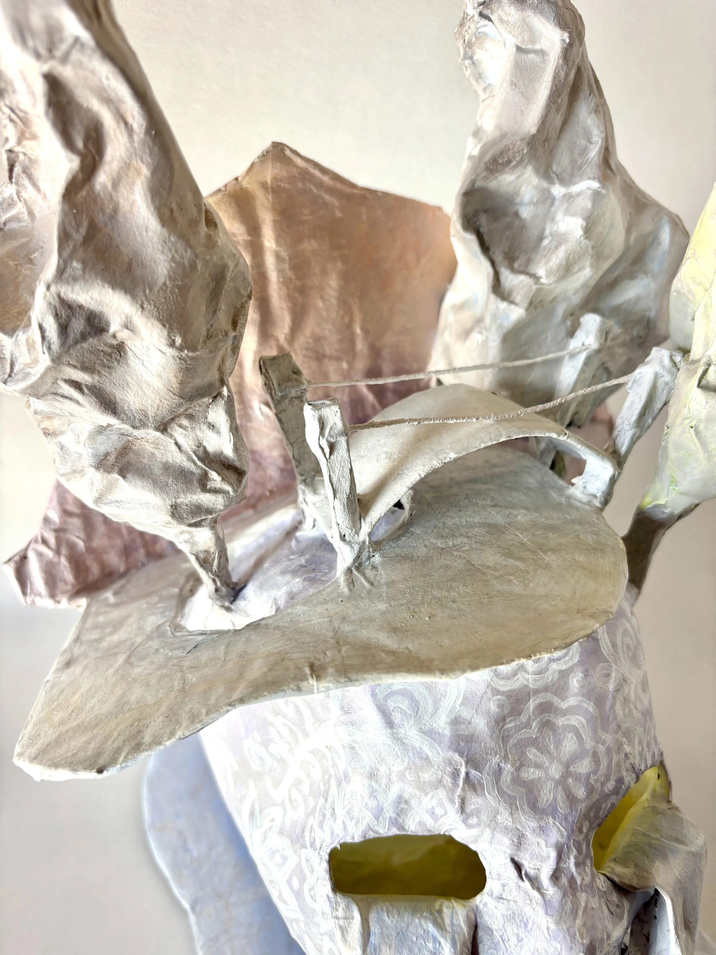 Papier Mache Calavera Detail