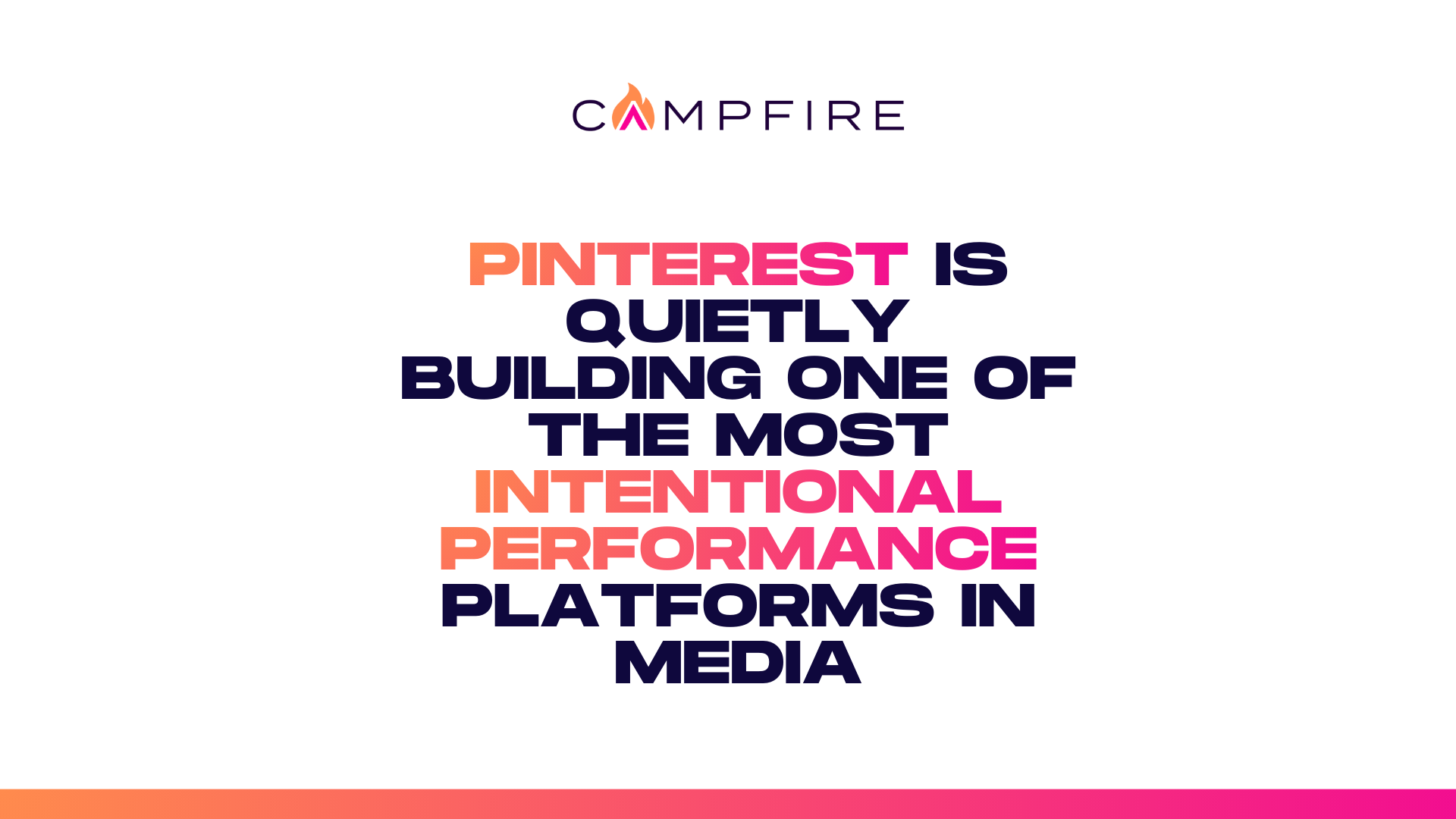 Pinterest Is Quietly Building One of the Most Intentional Performance Platforms in Media