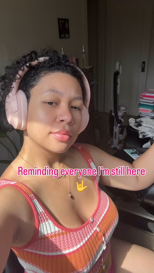 Just in case yall forgot🤪🫶
I think I’m going to do a mix of funny reals and continue trying out new things with making original reels. Again, I have no idea what I’m doing. I’m just trying to have a good time and be as consistent