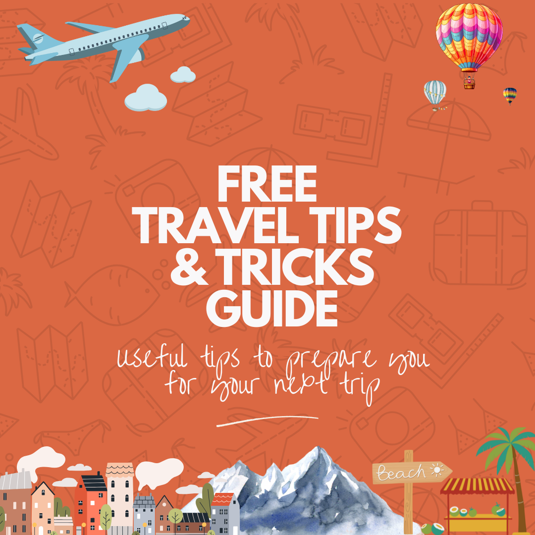 Free Travel Tips & Tricks — ginagoestravelling