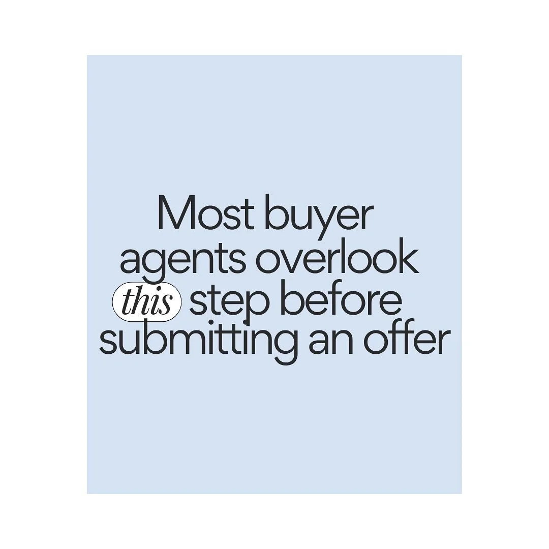 👉 Some buyer agents often focus too much on price and forget to consider what really matters to the seller.

Calling the listing agent before submitting an offer is a game changer! It gives you insight into the seller&rsquo;s needs, timeline, and mo