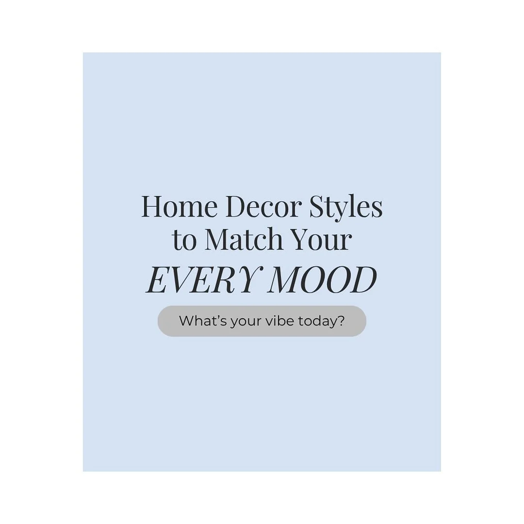 Your home, your vibe. 🎨🛋️

Whether you&rsquo;re calm and cozy or bold and ambitious, there&rsquo;s a home decor style that reflects your energy perfectly.

I&rsquo;m matching moods to home aesthetics, because design is personal, and your space shou