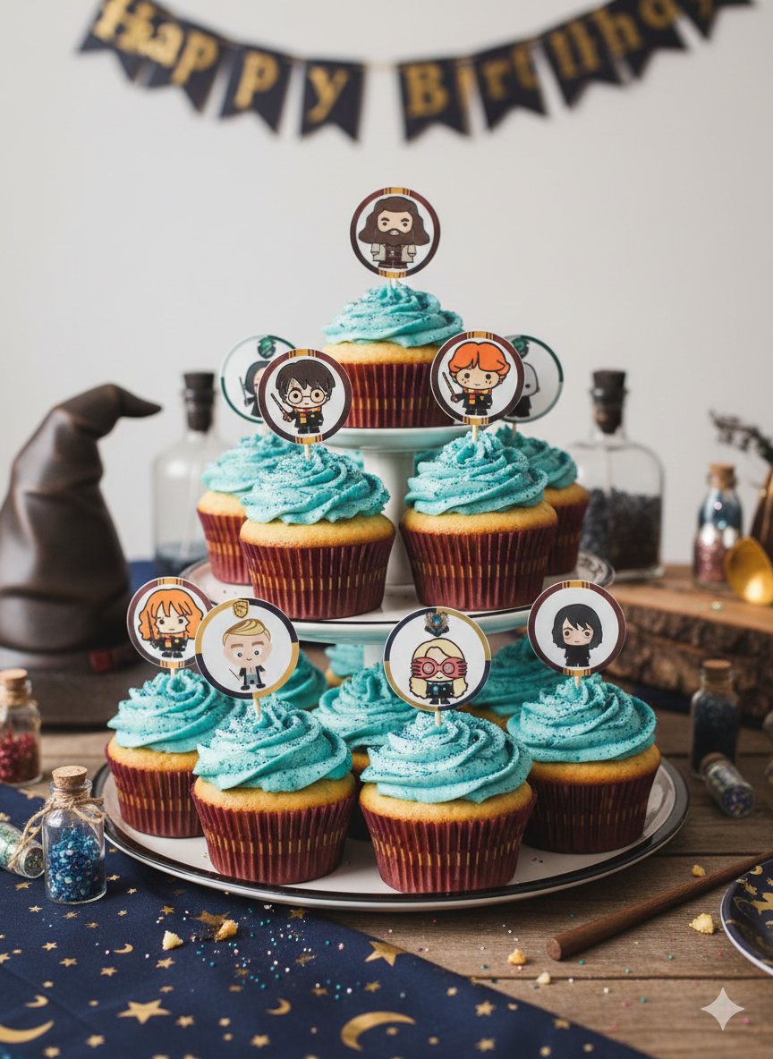 Personalised Harry Potter Themed Edible Print Package