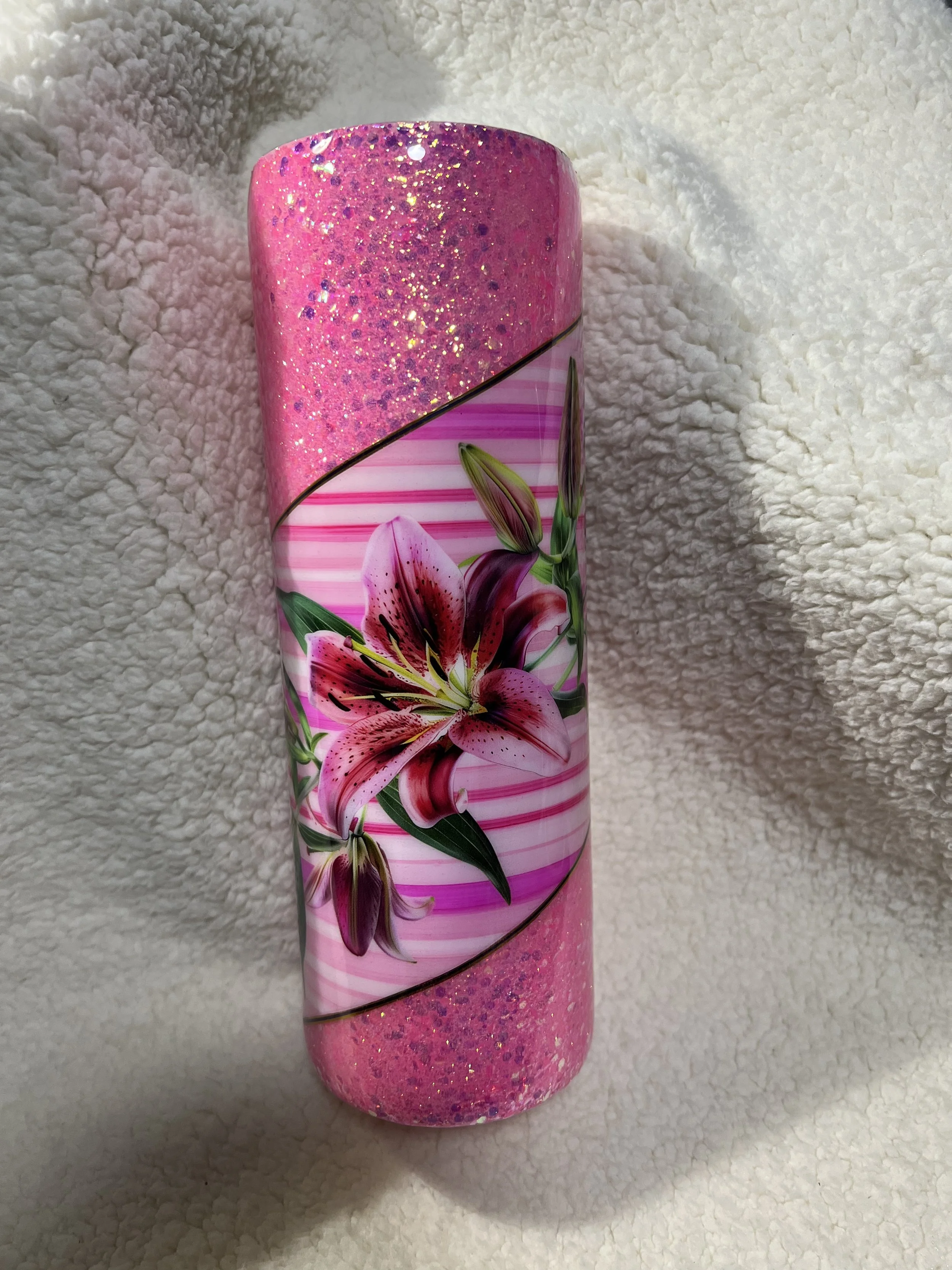 30 oz Skinny - Hot Pink Serape