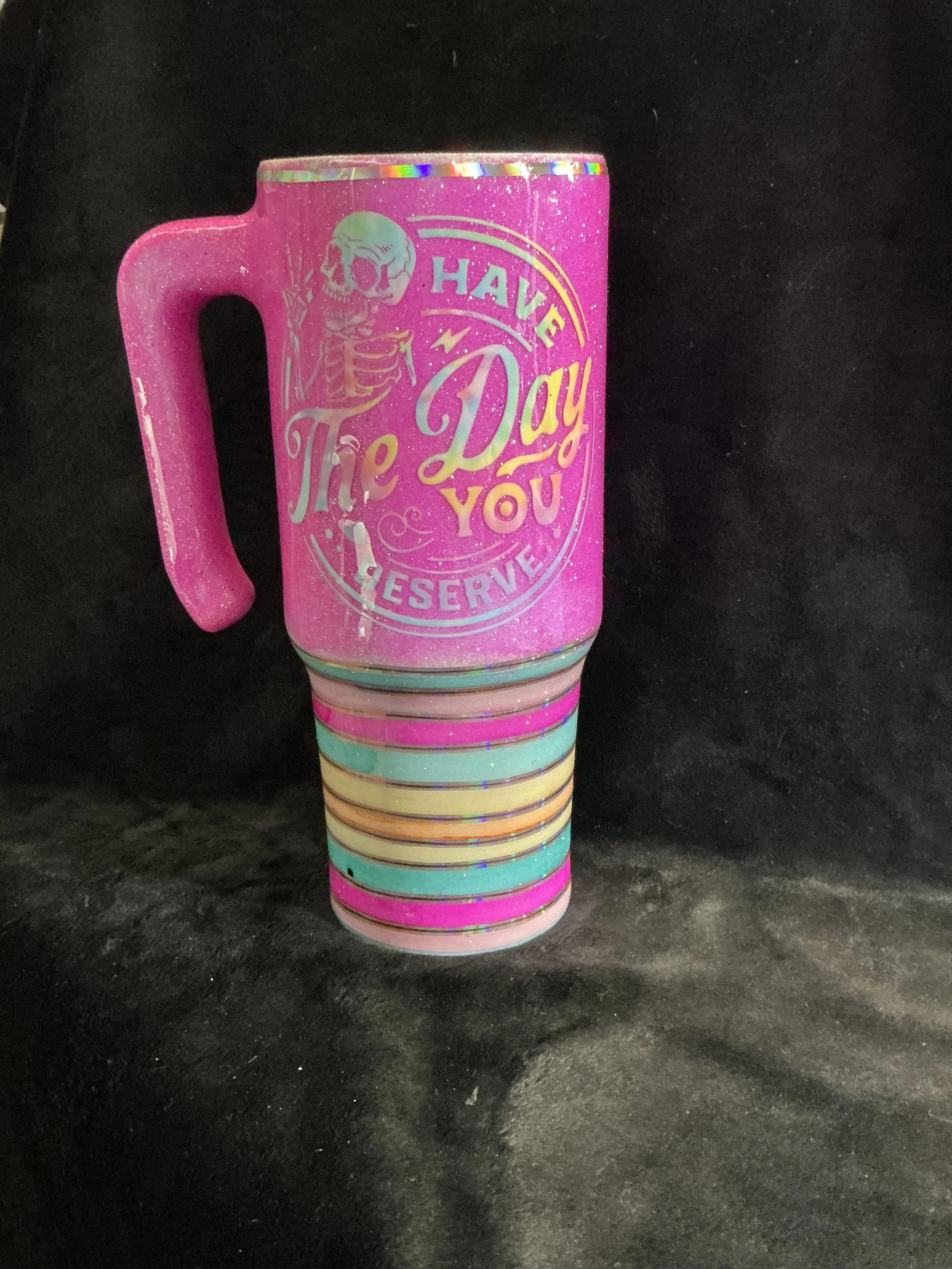 (JS) 20 oz Grippy - Have the day you deserve