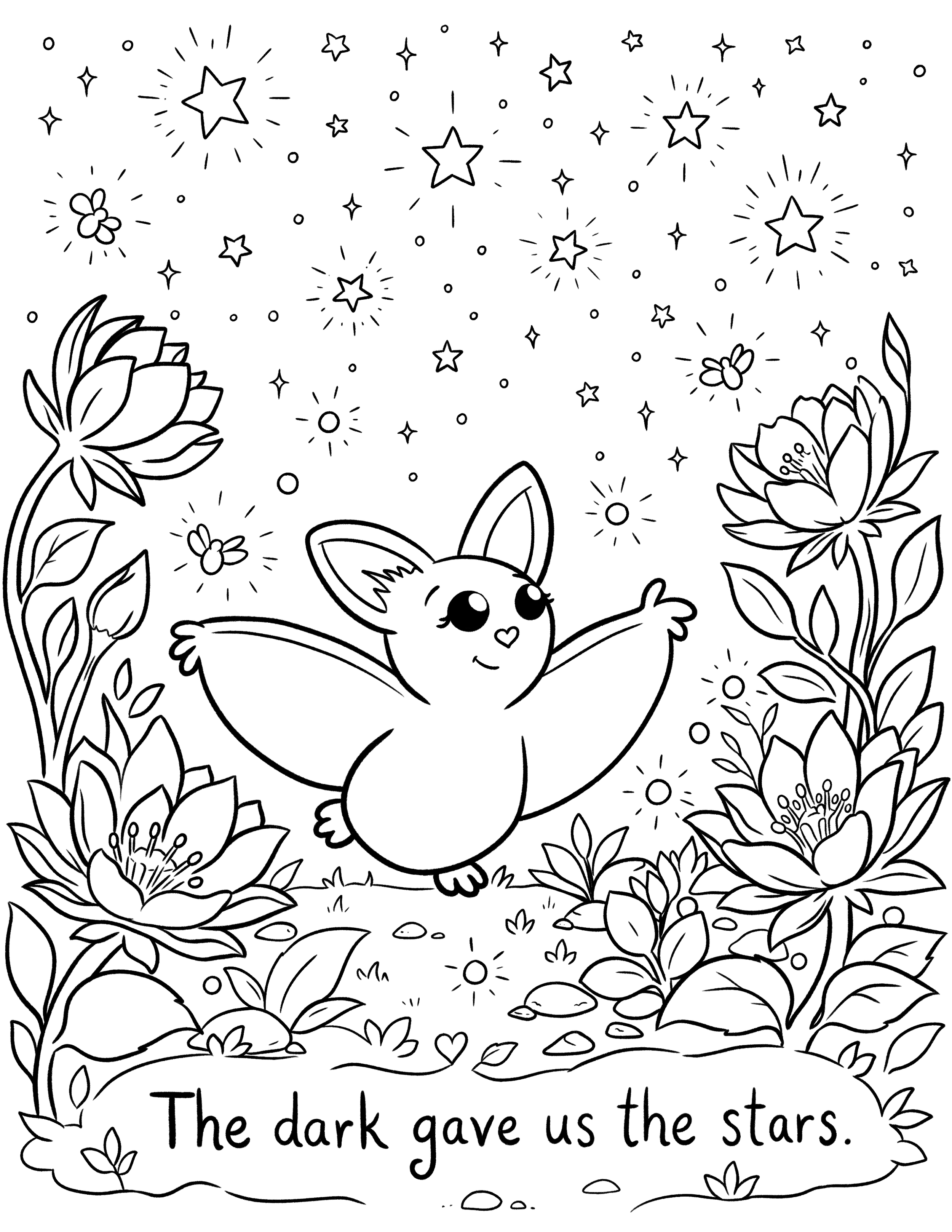 Bella in the Night Garden · The Dark Gave Us the Stars
