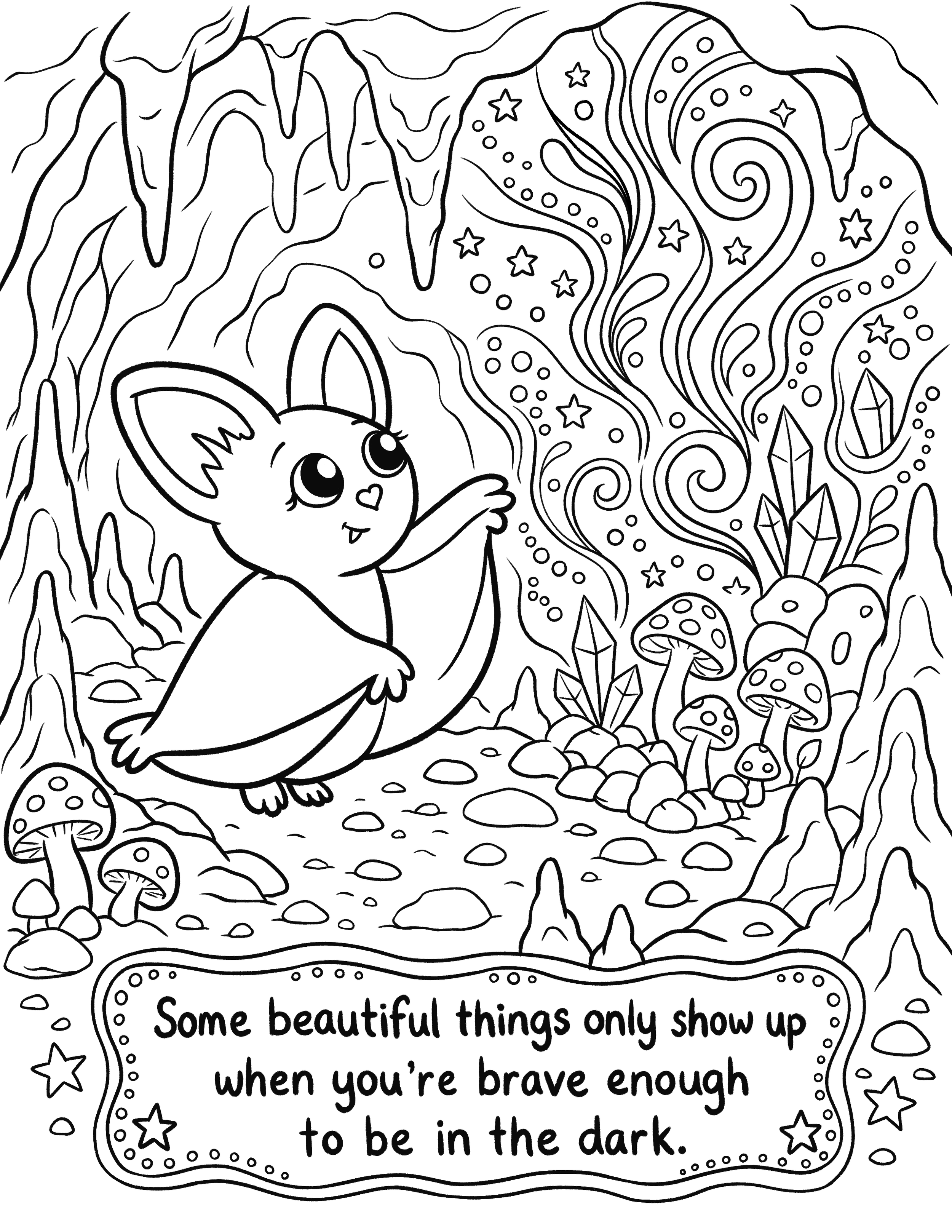 Bella in the Cave · Brave in the Dark
